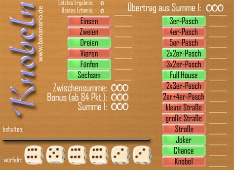 knobeln kostenlos spielen.